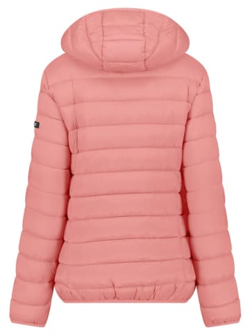 Geographical Norway Doorgestikte jas "Atikolor" roze