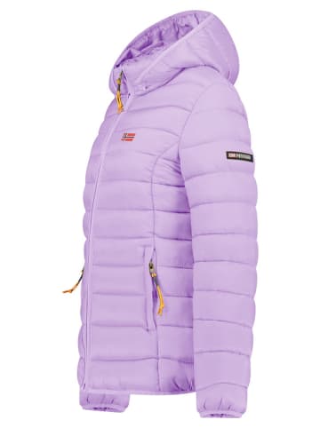 Geographical Norway Kurtka pikowana "Atikolor" w kolorze fioletowym