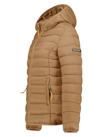 Geographical Norway Steppjacke "Atikolor" in Taupe