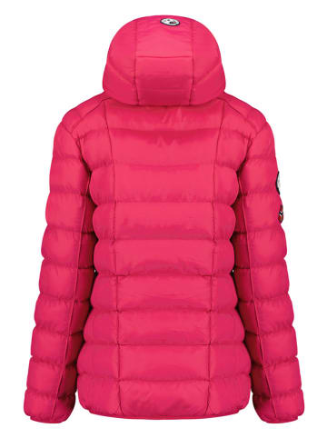 Geographical Norway Doorgestikte jas "Babette" roze