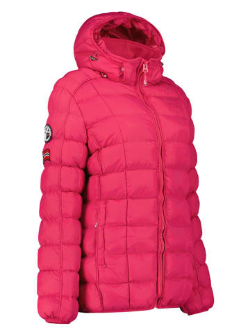Geographical Norway Kurtka pikowana "Babette" w kolorze różowym