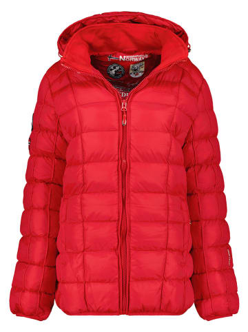 Geographical Norway Doorgestikte jas "Babette" rood