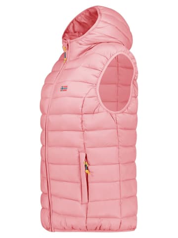 Geographical Norway Steppweste "Vatikolor" in Rosa