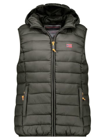 Geographical Norway Doorgestikte bodywarmer "Vatikolor" kaki