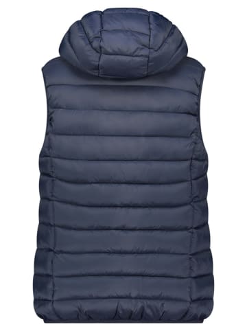 Geographical Norway Kamizelka pikowana "Vatikolor" w kolorze granatowym