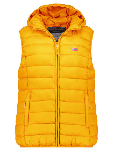 Geographical Norway Steppweste "Vatikolor" in Senf
