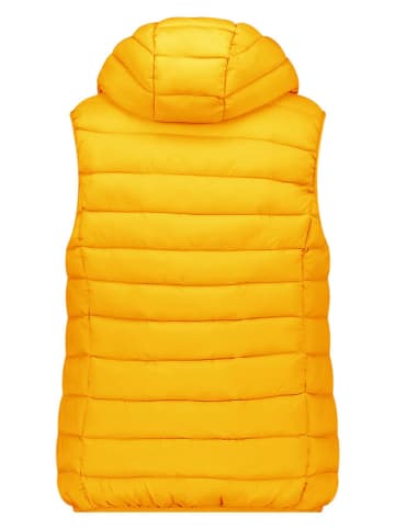 Geographical Norway Doorgestikte bodywarmer "Vatikolor" mosterdgeel