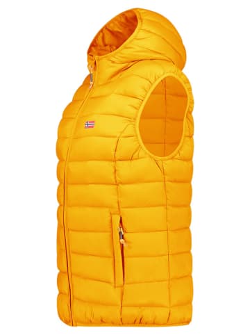 Geographical Norway Steppweste "Vatikolor" in Senf