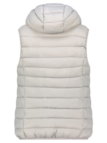 Geographical Norway Doorgestikte bodywarmer "Vatikolor" lichtgrijs