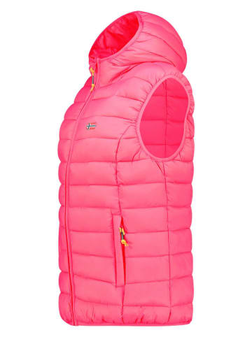 Geographical Norway Doorgestikte bodywarmer "Vatikolor" roze