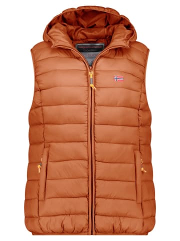 Geographical Norway Kamizelka pikowana "Vatikolor" w kolorze karmelowym