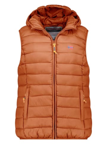 Geographical Norway Steppweste "Vatikolor" in Cognac