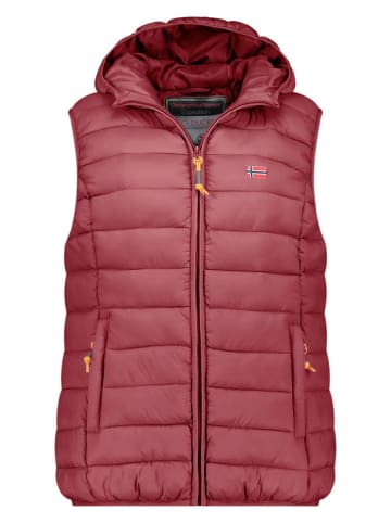 Geographical Norway Steppweste "Vatikolor" in Aubergine
