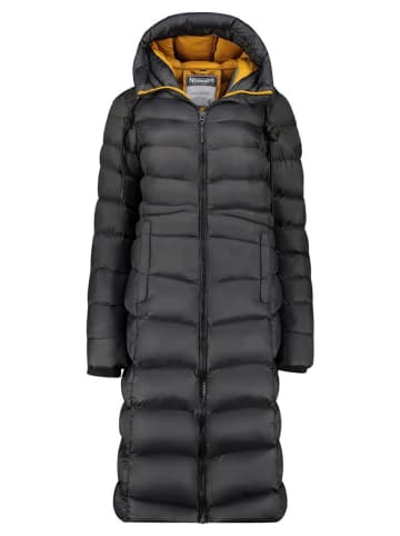 Geographical Norway Doorgestikte mantel "Berangere" zwart