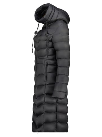 Geographical Norway Doorgestikte mantel "Berangere" zwart