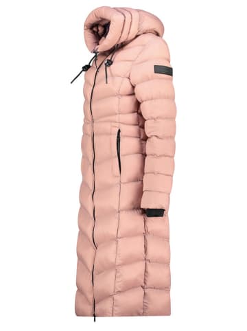 Geographical Norway Doorgestikte mantel "Berangere" lichtroze