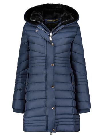 Geographical Norway Steppmantel "Biensur" in Dunkelblau