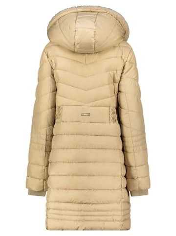 Geographical Norway Doorgestikte mantel "Biensur" beige