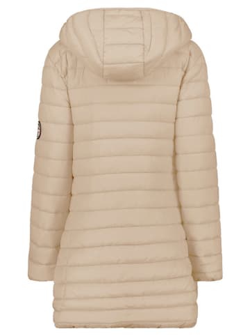 Geographical Norway Doorgestikte mantel "Atika" beige