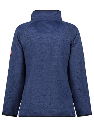 Geographical Norway Fleece vest "Title" donkerblauw