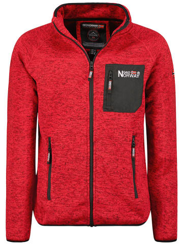 Geographical Norway Fleecejacke "Title" in Rot