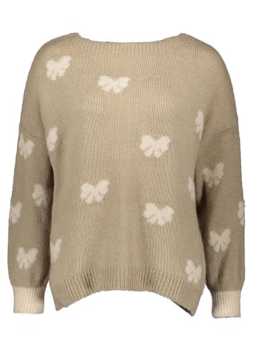 miss goodlife Sweter w kolorze beżowym