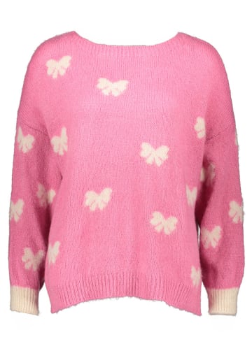 miss goodlife Sweter w kolorze różowym