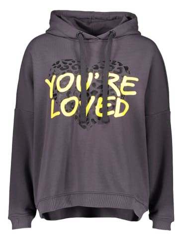 miss goodlife Hoodie "You`re loved" in Anthrazit