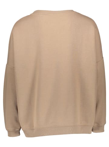 miss goodlife Sweatshirt "Tiger Pride" in Beige