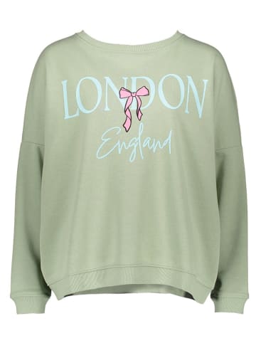 miss goodlife Sweatshirt "London" in Salbei