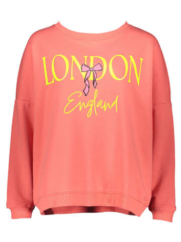 miss goodlife Sweatshirt "London" in Koralle