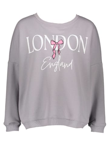 miss goodlife Bluza "London" w kolorze szarym