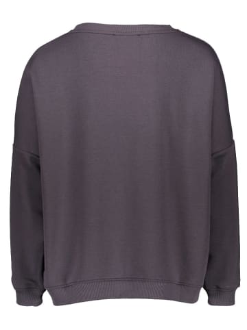 miss goodlife Sweatshirt "Peace & Love" in Anthrazit