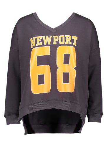 miss goodlife Bluza "Newport" w kolorze antracytowym