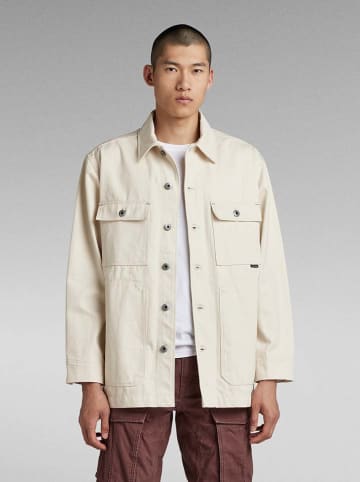 G-Star Hemdjacke in Creme