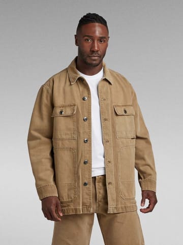 G-Star Hemdjacke in Beige