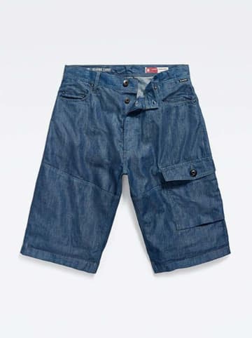 G-Star Spijkercargobermuda blauw