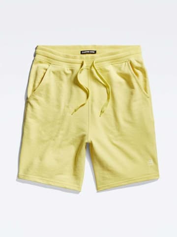 G-Star Sweatshorts in Gelb