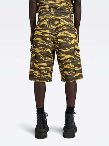 G-Star Cargobermudas in Khaki/ Gelb