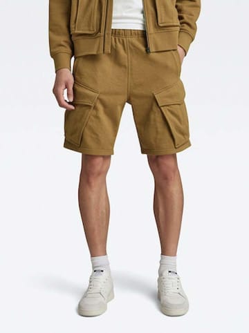 G-Star Sweatshorts in Hellbraun