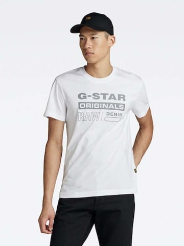G-Star Koszulka w kolorze białym