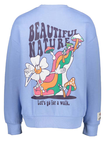 Sublevel Sweatshirt in Hellblau