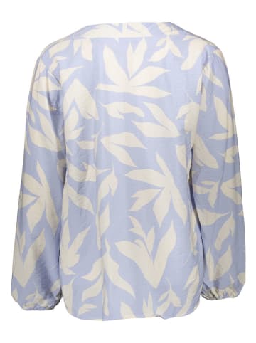 Sublevel Bluse in Lila/ Creme