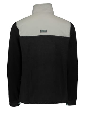 Sublevel Fleece vest zwart/grijs