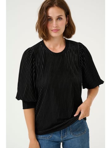 Kaffe Bluse in Schwarz