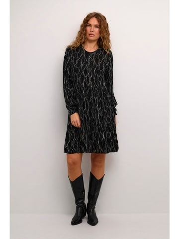 Kaffe Kleid in Weiß/ Schwarz