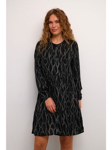 Kaffe Jurk wit/zwart