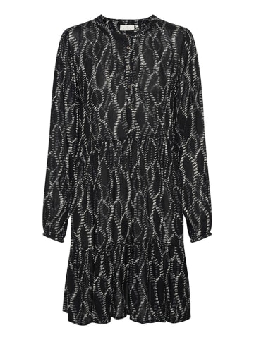 Kaffe Kleid in Weiß/ Schwarz