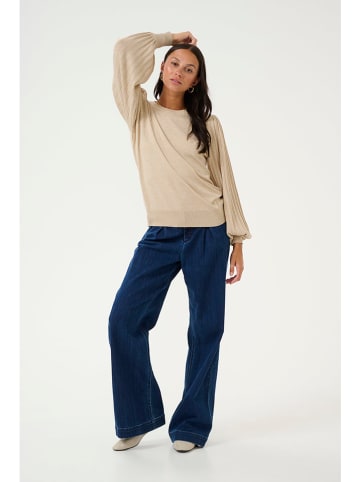 Kaffe Trui beige