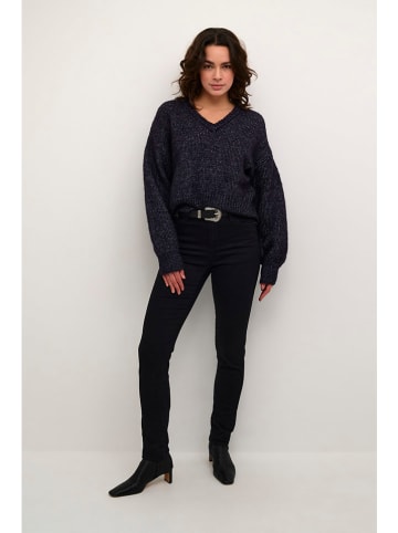 Kaffe Pullover in Dunkelblau
